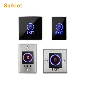 Saikiot DC 12V Stainless Steel No Touch Infrared Sensor Touch Free Access Control Door <strong>Exit</strong> <strong>Button</strong> Touchless <strong>Exit</strong> <strong>Push</strong> <strong>Button</strong> - Product Image 1