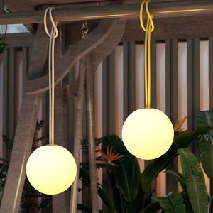 Small Size Modern <strong>LED</strong> Outdoor Floor Lamp Remote Control Waterproof Ball <strong>Design</strong> for Landscape Decoration Shopping Malls Parks - Product Image 4