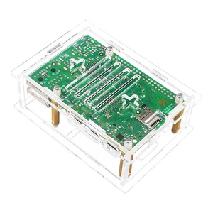 (Offerta calda) Raspberry Pi 5 con ventaglio e custodia in acrilico per grossista e rivenditore