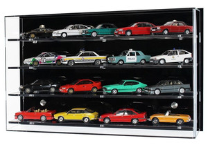 Custom Mirror Back 4 Layer <strong>Nascar</strong> Diecast <strong>Toy</strong> Car Display Case,Wall Mounted 1 18 Scale Acrylic Model Car Display Case Wholesale - Product Image 6