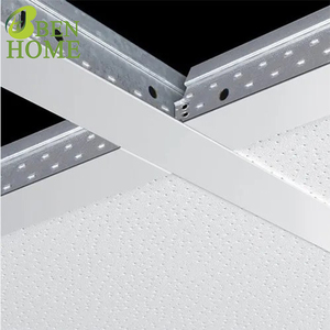普通平板天花板T型杆吊顶格栅，用于隔音天花板瓷砖 - Product Image 2