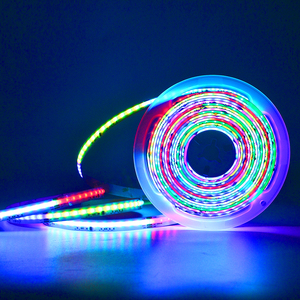 แถบไฟควบคุมอัจฉริยะไฟ RGB 24V ซิลิโคนแอดเดรส Ws2812B ใหม่ - Product Image 5