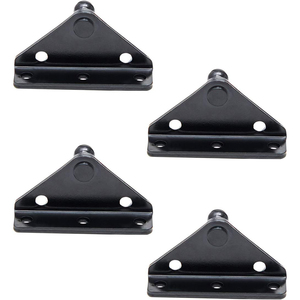 Đen 10mm bóng Stud gắn khung góc cạnh hình chữ L khí strut gắn kết cho thang máy hỗ trợ những cú sốc mùa xuân Prop - Product Image 4