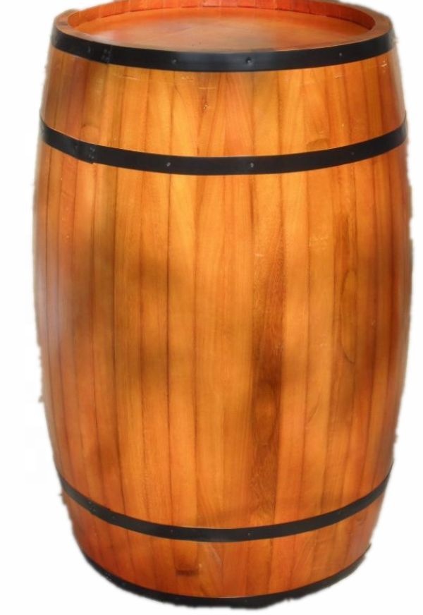 Natural Solid Oak Wood Wine Barrel