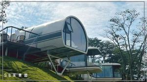 Space Capsule S6. a Sense of Future Technology. Sci-fi Exterior and Luxurious Interior. Purse <strong>Excellent</strong> Living Experience.