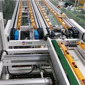 带提升模块的低噪音双速度链条装配线平板输送机系统 - Product Image 6