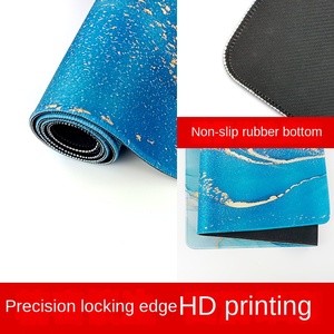 New Large Mouse Pad <strong>Simple</strong> Creative <strong>Computer</strong> <strong>Keyboard</strong> Pad Thickened Lock Edge Non-slip Desk Mat - Product Image 4