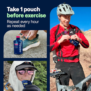 Oneheall Gel năng lượng cho chạy năng lượng đào tạo tập luyện tập thể dục đi xe đạp Gel mẫu miễn phí Gel năng lượng - Product Image 6