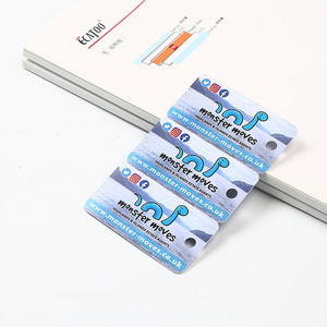 Customized Design PVC Plastic Barcode Card QR <strong>Code</strong> Card