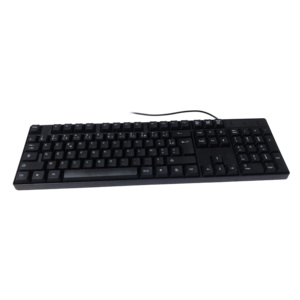 BIOJEE K1800 tastiera con Layout francese usb cablata per computer tradizionale da ufficio impermeabile universale - Product Image 3
