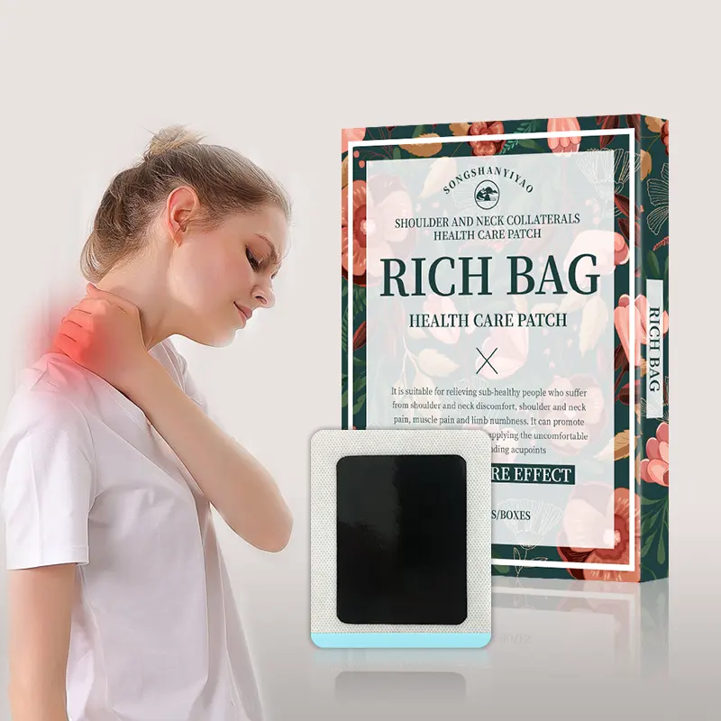 Produits de résolution de problèmes Patch anti-douleur pour le traitement de bosse Inconfort cervical Patch anti-douleur oem