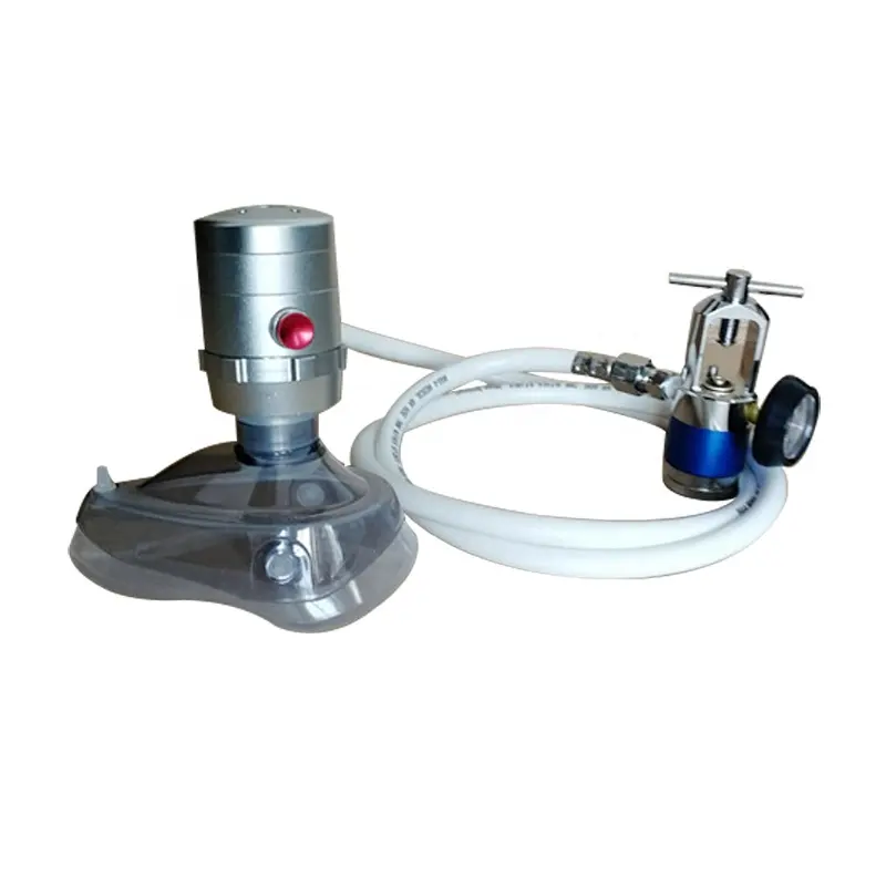 Клапан спроса энтонокс для медицинского использования с регулятором типа CGA910