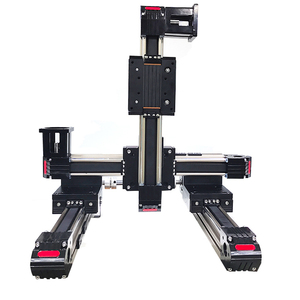 Pequeño Multi Axis XYZ Guía de movimiento lineal CNC Sistema de riel de etapa lineal Actuador lineal de 3 etapas - Product Image 1