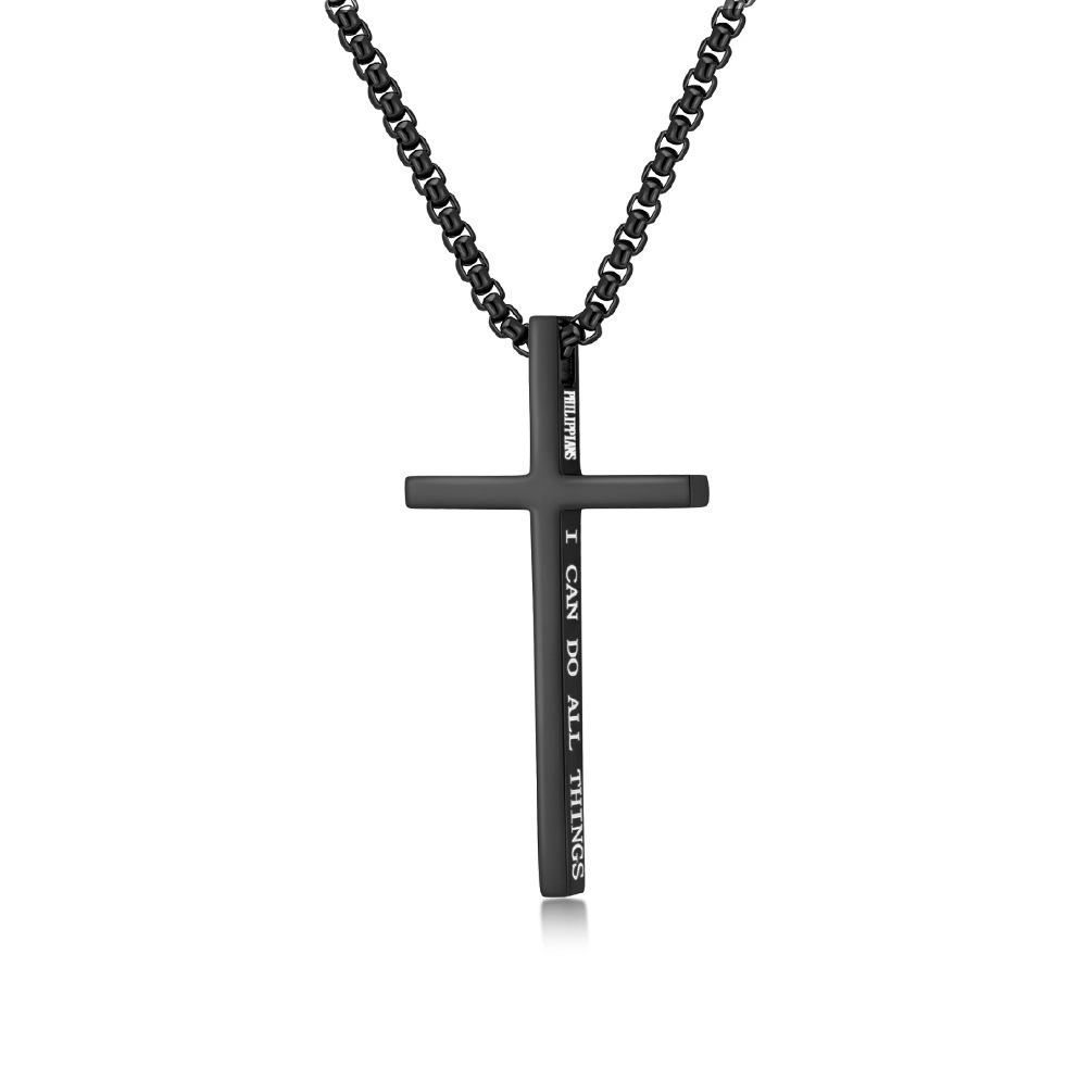 Negro + pl001 Cadena 3*60cm