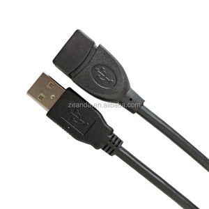 USB 2.0男性用女性用延長ケーブルブレードスマート充電データケーブルAndroidデバイス用プリンターコンピュータタブレット - Product Image 1