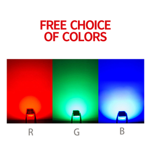 1000หน่วยต่อแพคเกจ6028เจ็ดสีแฟลช/ช้า RGB LED - Product Image 2