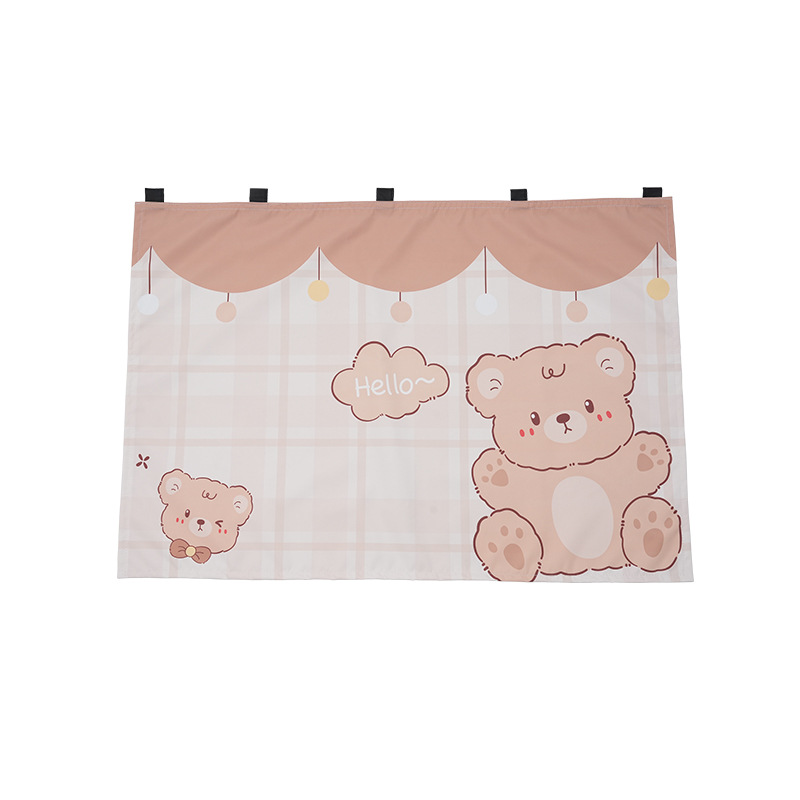 ผ้าม่านลายการ์ตูน Hello Bear