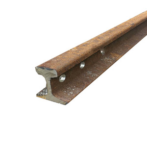 En iyi kalite kullanılmış raylar hurda R50 R65 raylı parça Metal demiryolu