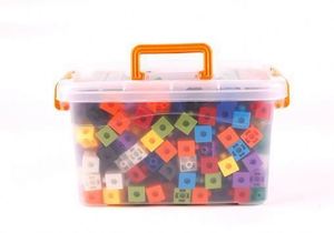 Erken eğitim yaratıcı blok granül yapı taşı 2cm100 fiş bağlantısı plastik - Product Image 2