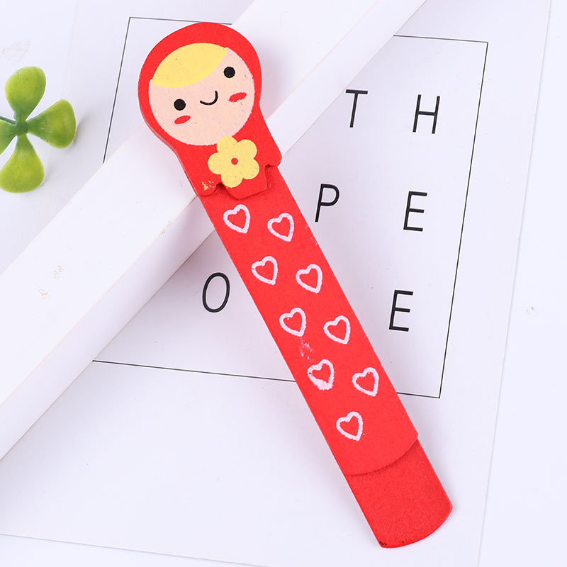 Color 5 Red Doll