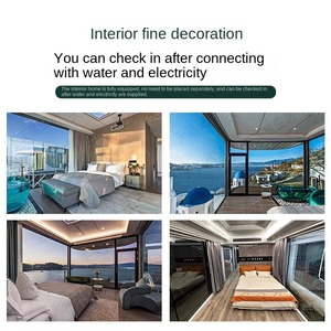 Moderno pré-fabricados marquise minúsculo casa recipientes casas móveis modular escritório pods prefab portátil prefabricada