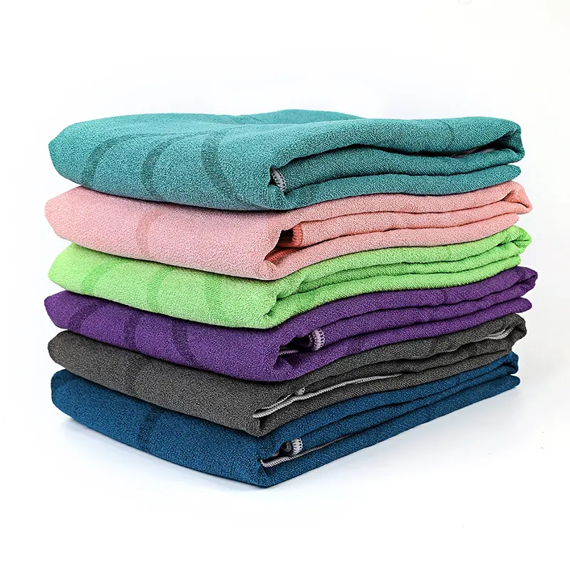 Nhanh Khô Siêu Nhẹ Microfiber Phòng Tập Thể Dục Vị Trí Dòng Khăn Cho Bãi Biển