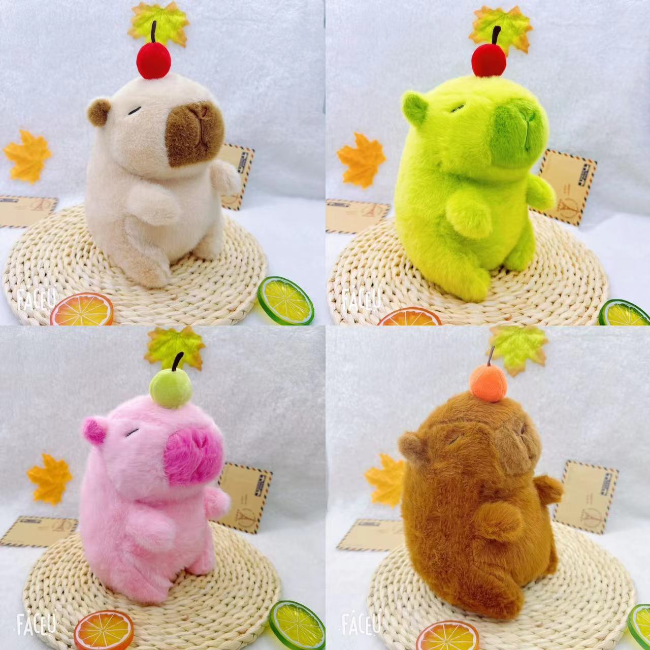 Capybara aux pommes