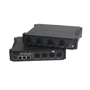 4 音量控制 100M BPS 4 合 4 输出 Dante 音频发送器接口 - Product Image 3