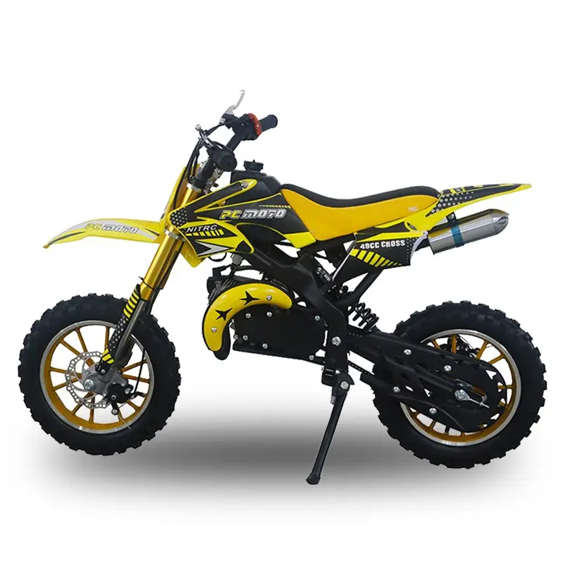 Persediaan pabrik sepeda motor Trail Mini 49cc kinerja tinggi Off Road Motocross dalam stok