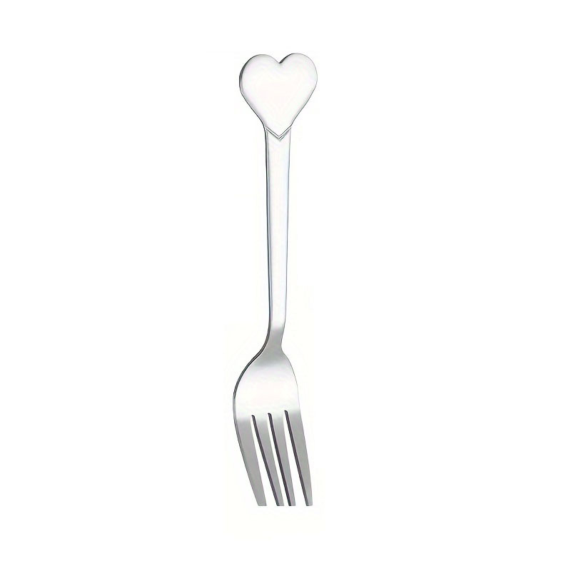 Tenedor plateado