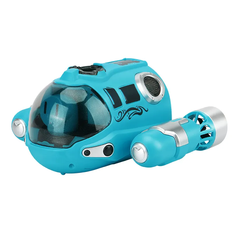 Plastic Toys Cartoon Remote Control Boat RC Boat Submarine Remote Control Spray Motorboat