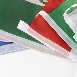 Flagnshow Bandera de banderines de poliéster personalizada colgante de diferentes formas - Product Image 4