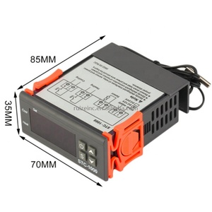 Termostato Digital AC 110-220V 10A, STC-1000 dos relé de salida STC 1000, controlador de temperatura para incubadora