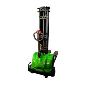 Apilador de paletas de batería de uso de carga y descarga de fábrica, apilador de carga automática completamente eléctrico de 500kg, carretilla elevadora montada en camión - Product Image 3