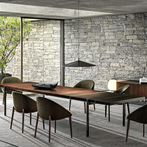 Odern-Mesa de mármol natural de madera maciza minimalista talian, decoración de alta gama - Product Image 4