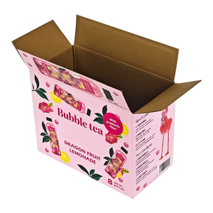 OEM可回收12包盒装纸箱饮料定制纸板包装盒 - Product Image 5