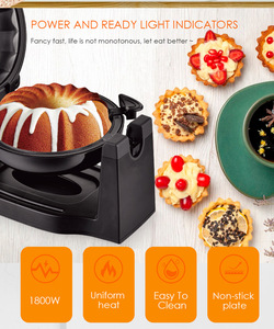 Premium Household Nonstick Surface Heating Waffle <strong>Maker</strong> <strong>Cake</strong> Making Machine Multi-purpose <strong>Cake</strong> <strong>Maker</strong> for Home - Product Image 4