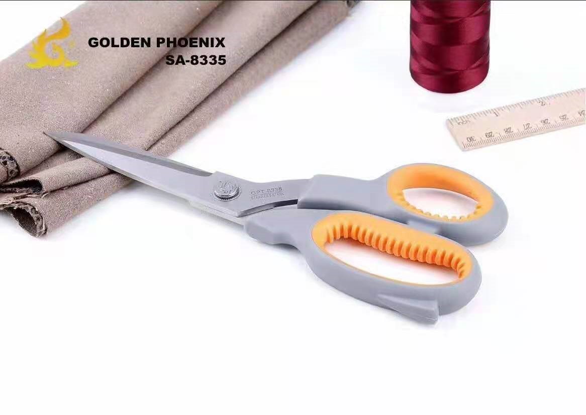 Special tailor scissors clothing stainless steel clothing scissors mix colors BOX packing 2.5MM thickness