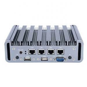 <span class=keywords><strong>2025</strong></span> mới hiệu suất cao công nghiệp Mini PC hiển thị kép 2 COM 4 LAN đáng tin cậy cho các nút IOT mỏng ứng dụng khách - Product Image 1