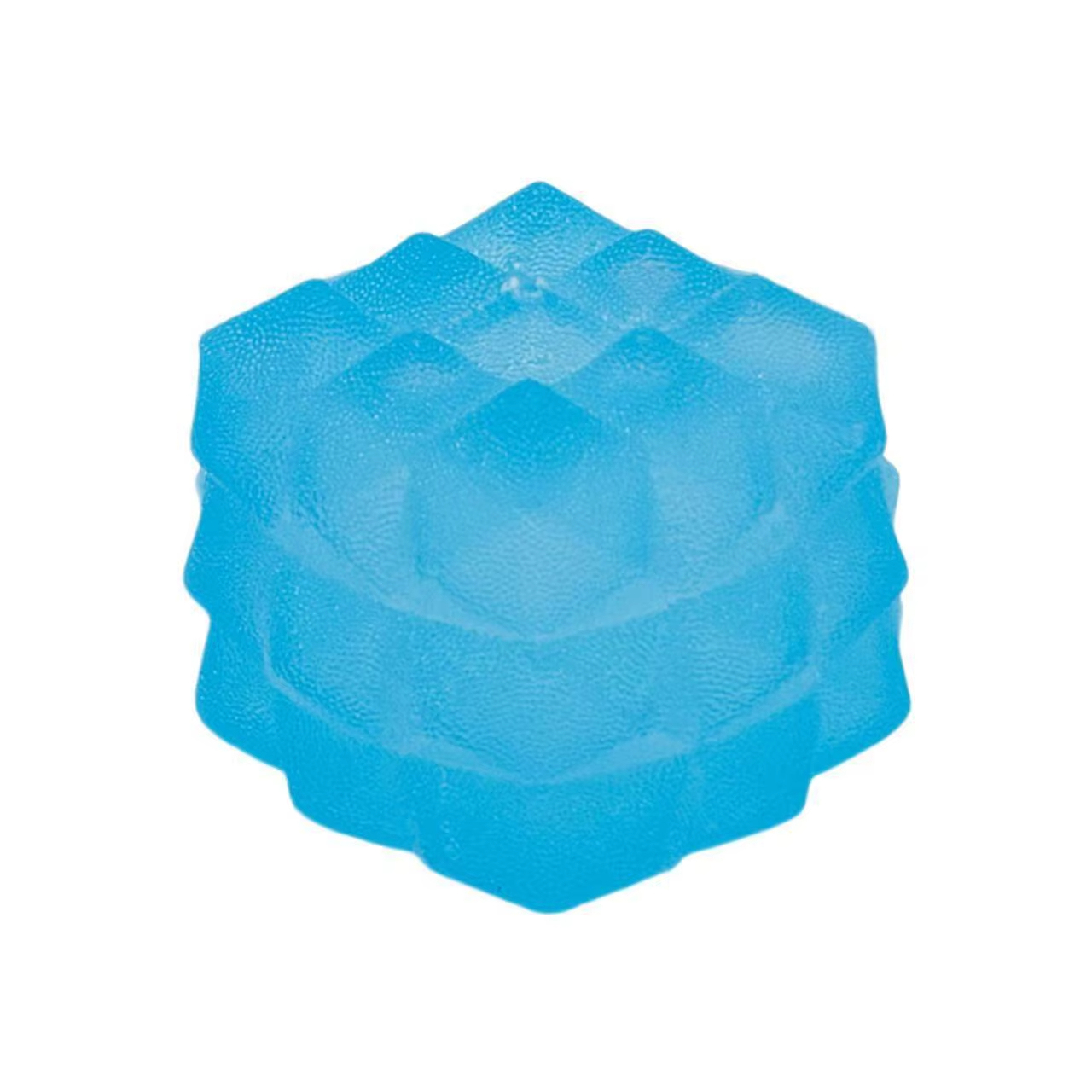 Frosted Rhombus Magic Cube (Blue) - Packaged in OPP Bag