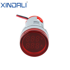 Xindali AD22-22DVA 22 Mét kỹ thuật số vôn kế Ampe kế AC 60-500V 0-100a Red LED điện áp hiện tại bảng điều chỉnh chỉ số - Product Image 3