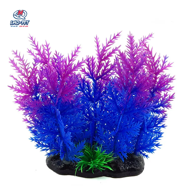 Plastic Aquarium Simulatie Plant Decoraties Aquarium Aquarium Aquatic Landschapsarchitectuur Decoratie Ornamenten Aquarium Plant