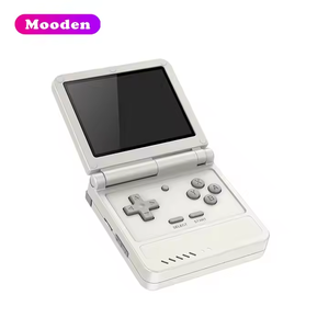 S POWKIDDY V90Sフリップハンドヘルドゲームプレーヤー3.5インチオープンソース640*480 HD IPSスクリーンレトロなハンドヘルドゲームコンソール - Product Image 3