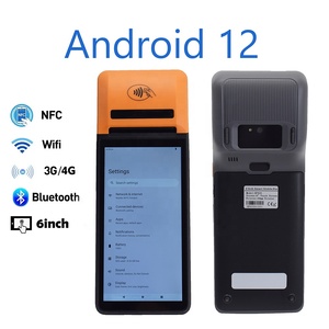 <strong>Android</strong> OS and Dual SIM 4G LTE WiFi Bluetooth <strong>GPS</strong> 58mm Receipt Label Printer Pos Terminal - Product Image 6