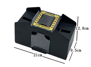 Gamblers için otomatik Poker Shuffler makinesi kompakt ve dayanıklı 4 güverte - Product Image 6