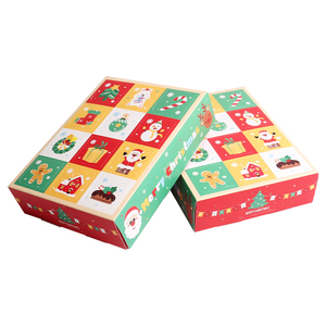 Özel tasarlanmış gizemli sürpriz noel hediyesi kutu Poke eğlenceli çekiliş UV kaplama ve kabartma baskı ile iki adet - Product Image 3