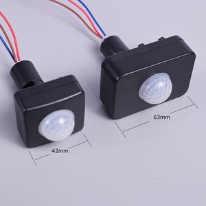 Sensor de movimiento infrarrojo automático AC 110V 220V PIR interruptor de movimiento Detector lámpara luz temporizador Sensor interruptor - Product Image 2