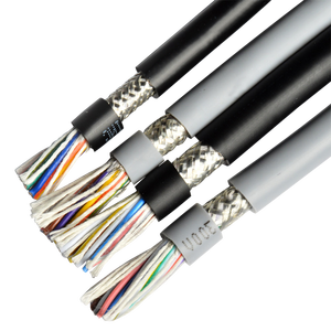 Çok çekirdekli kontrol kablosu 14 16 18 20 22 çekirdek kalkan kablo tel liycy jz oz 0.3 0.5 0.75 1 mm korumalı örgü Flex sensör Kabel - Product Image 2