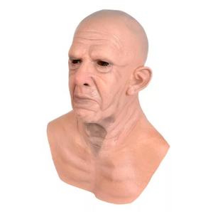 หน้ากากฮาโลวีนแบบเต็มศีรษะหน้ากากสำหรับคนแก่แบบสมจริงสำหรับงานปาร์ตี้คอสเพลย์ฮาโลวีน - Product Image 2