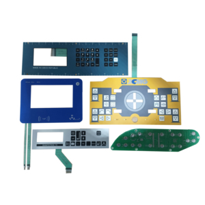 Teclado de teclado personalizado con adhesivo trasero 3M para controlador industrial - Product Image 3